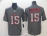 Nike Chiefs 15 Patrick Mahomes Gray Camo Vapor Untouchable Limited Jersey,baseball caps,new era cap wholesale,wholesale hats